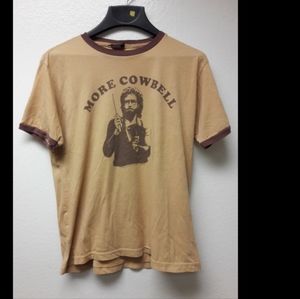 "More Cowbell"  SNL T-shirt Short Sleeve (M)